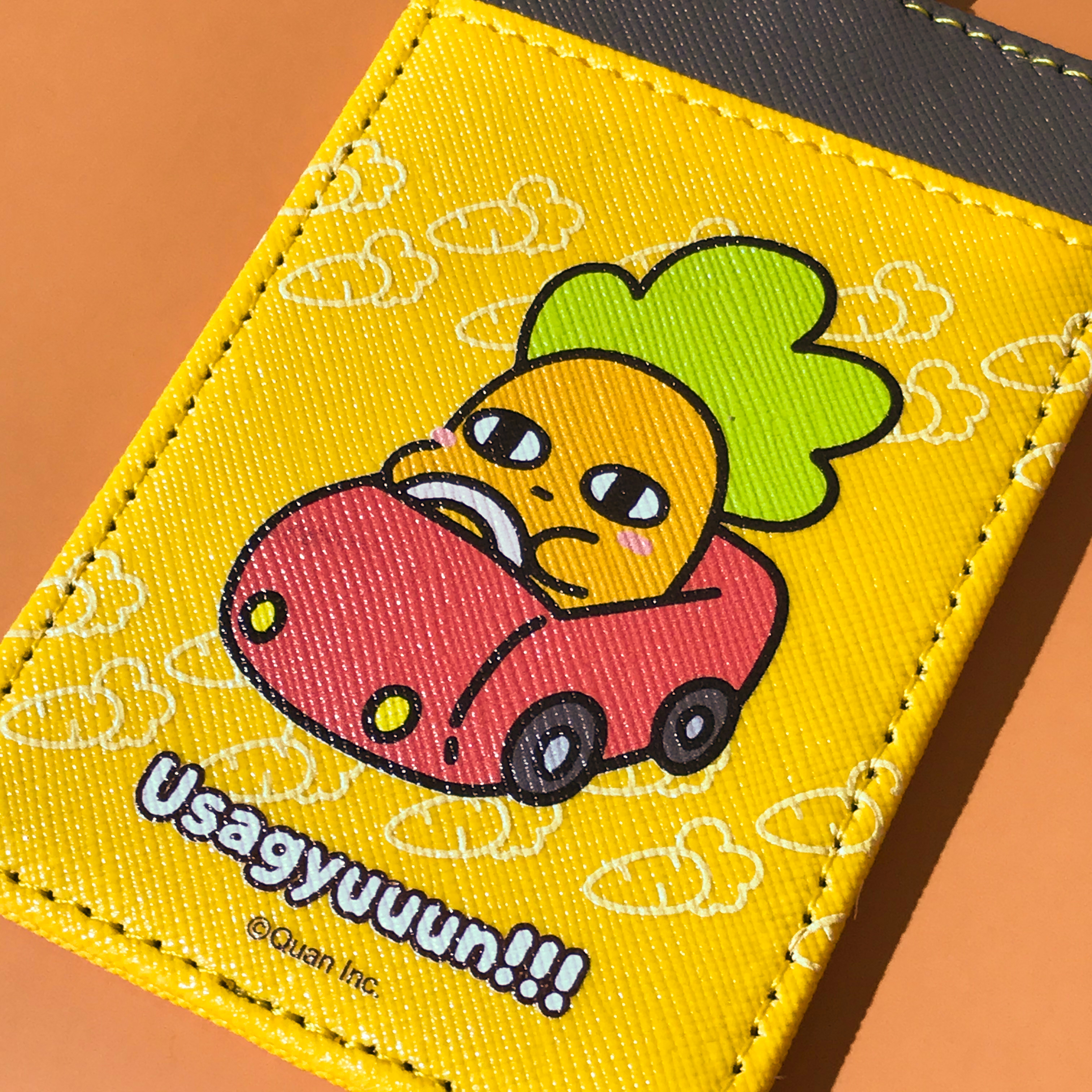 Usagyuuun-證件卡套-蘿蔔車車款
