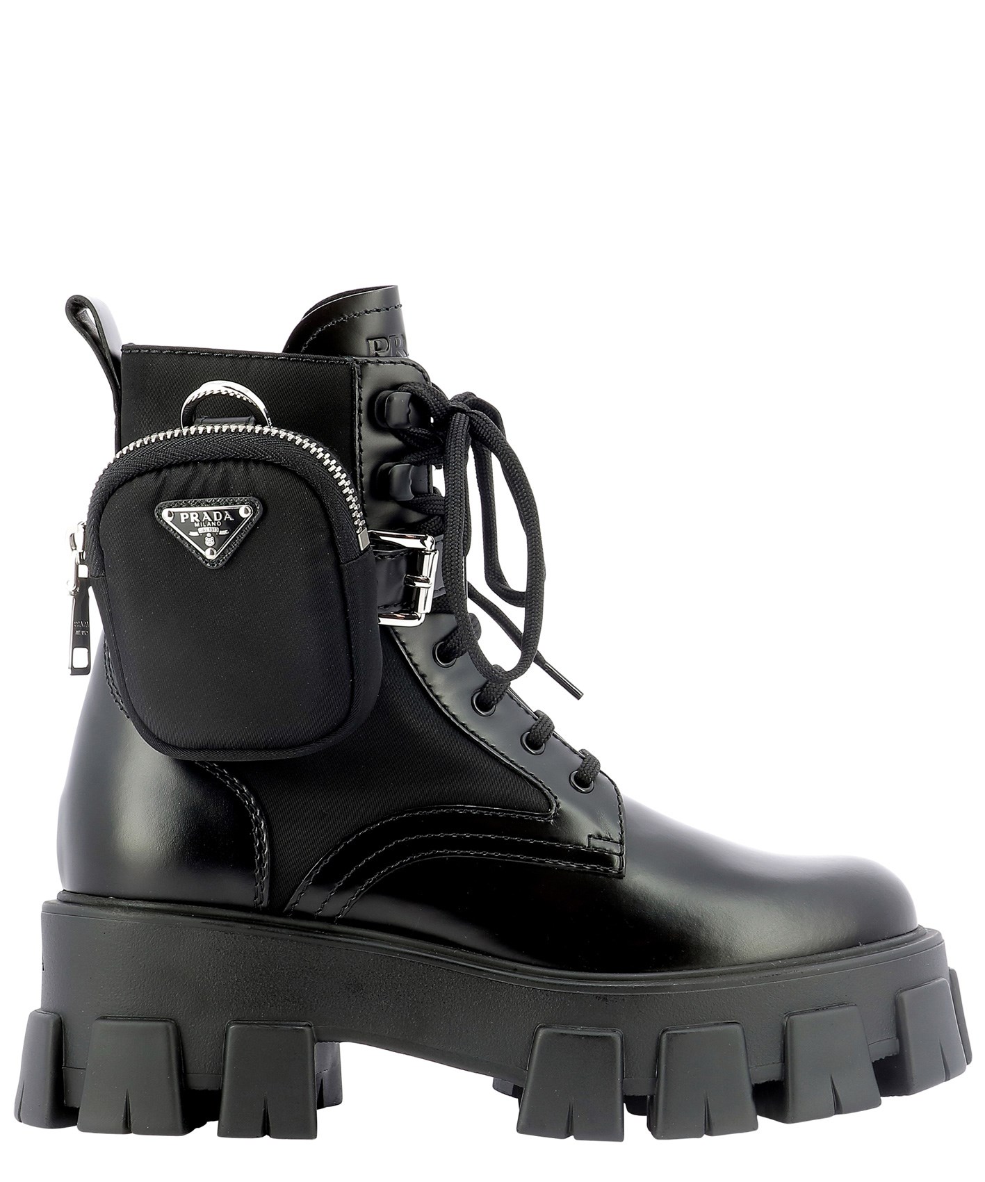 prada mini combat boots