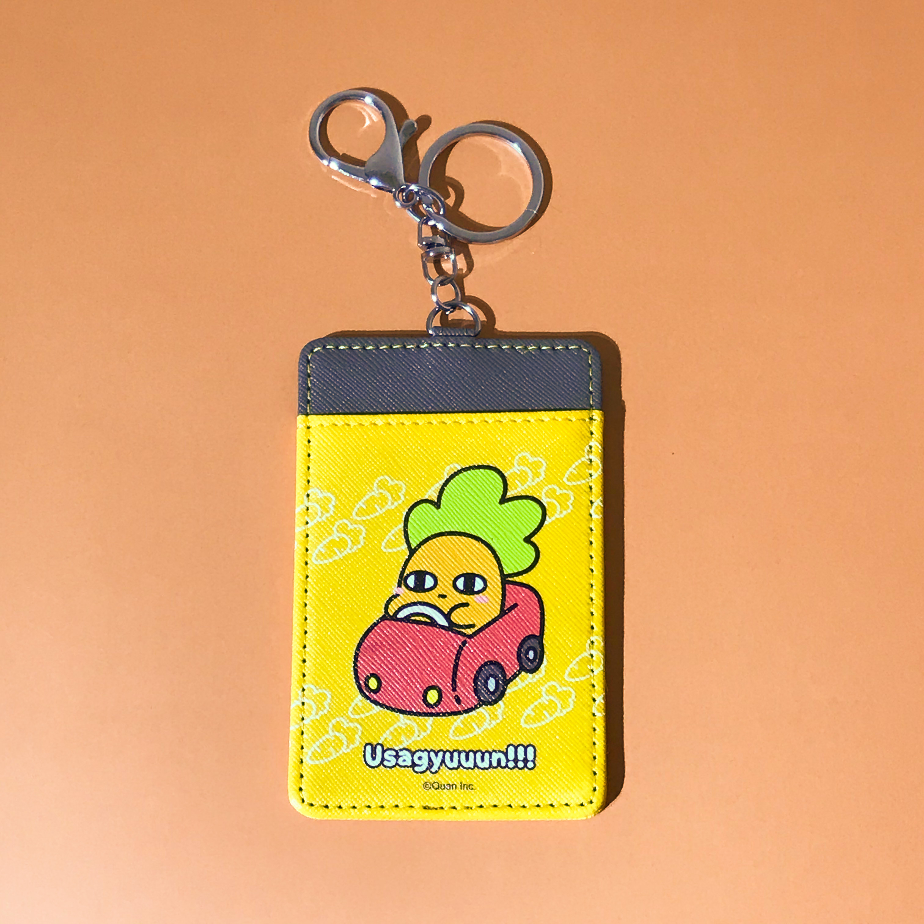 Usagyuuun-證件卡套-蘿蔔車車款