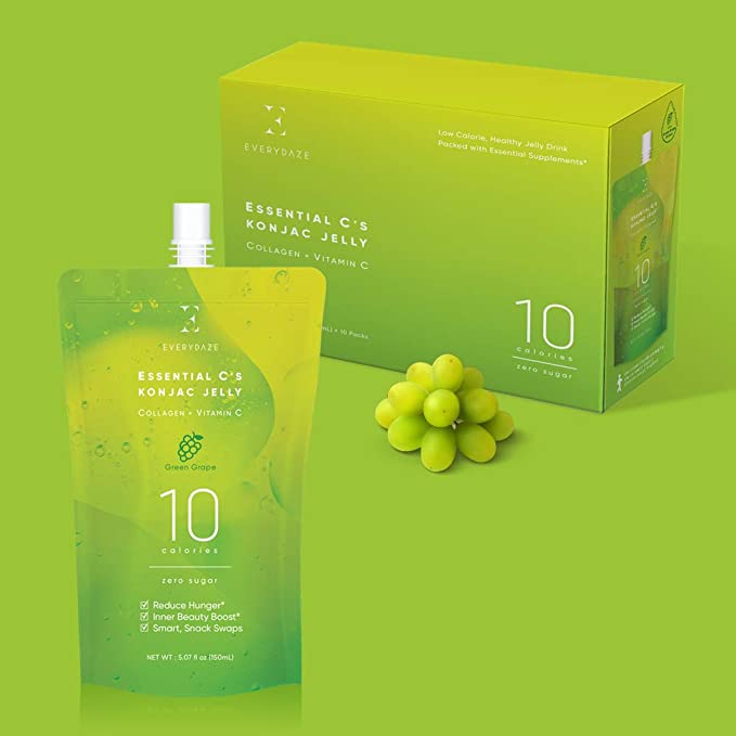 〖Everydaze〗韓國Essential C’s超低卡蒟蒻啫喱 (提子味)