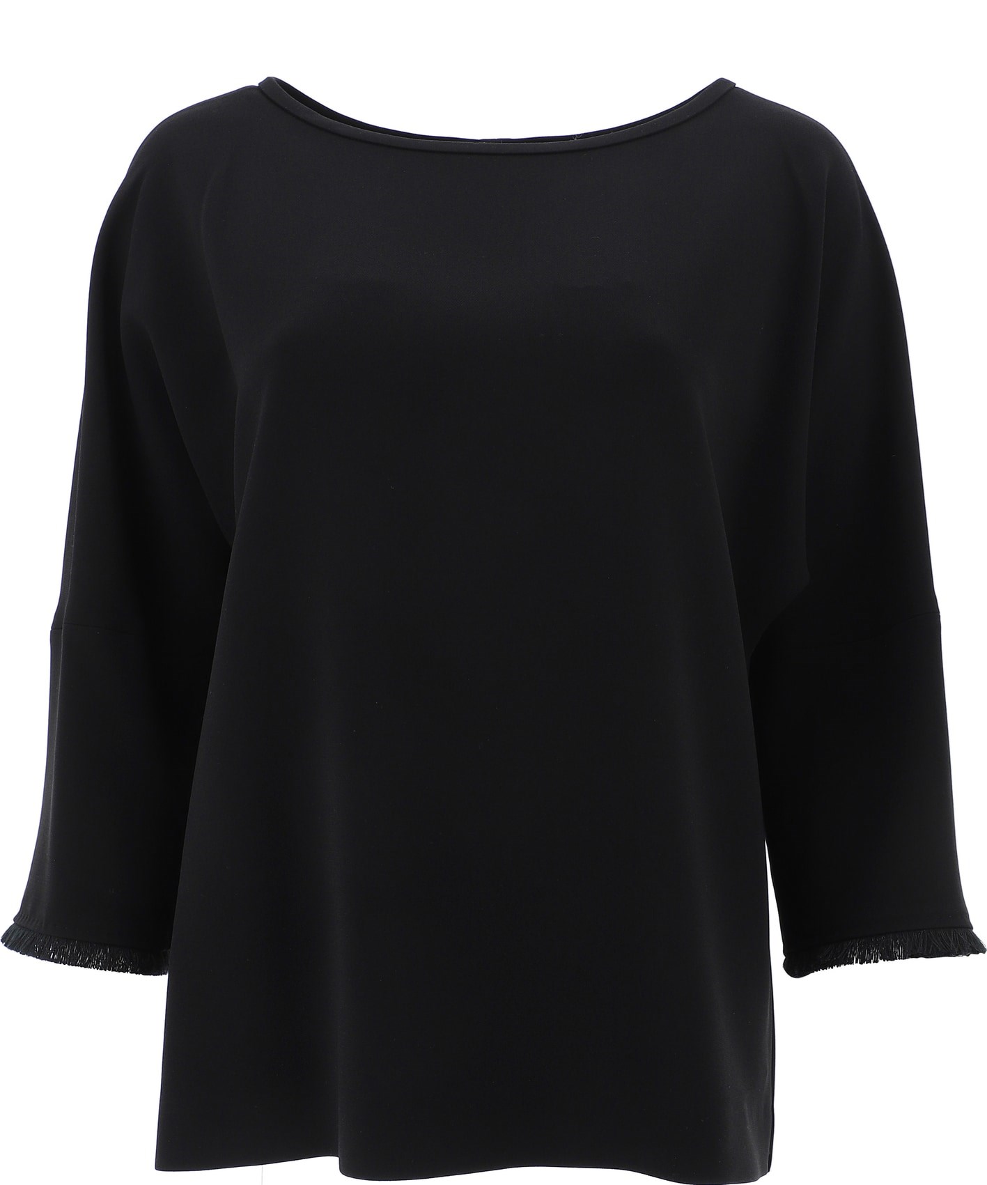 【MAX MARA】Blouse with fringes on the sleeves 