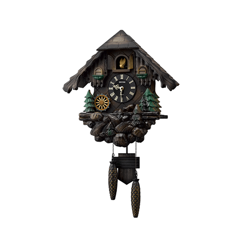 RHYTHM 麗聲 4MJ422SR06 掛牆咕咕鳥屋鐘