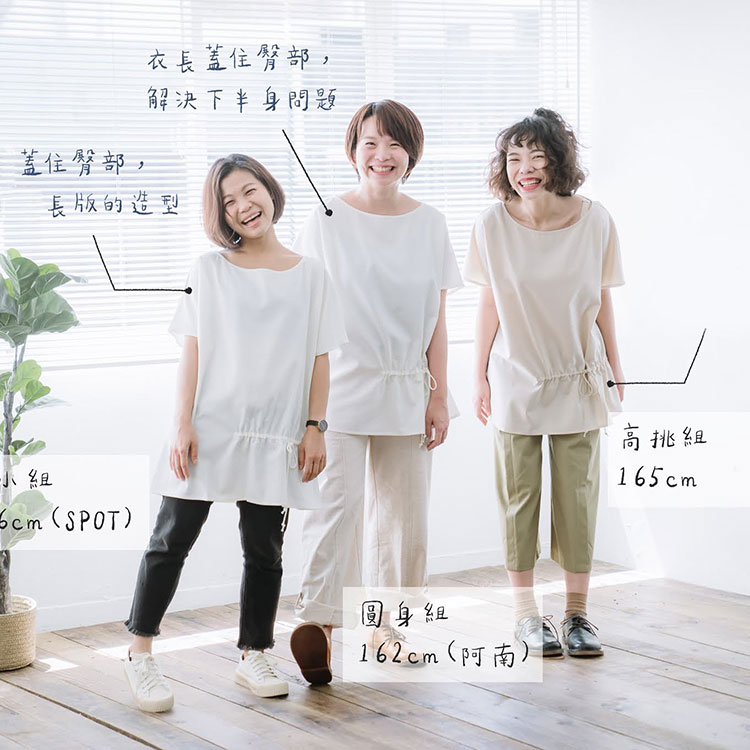 {凡人穿搭企劃}三種身型女子詮釋的超真實穿搭心得