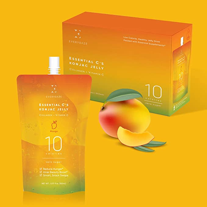 〖Everydaze〗韓國Essential C’s超低卡蒟蒻啫喱 (芒果味)