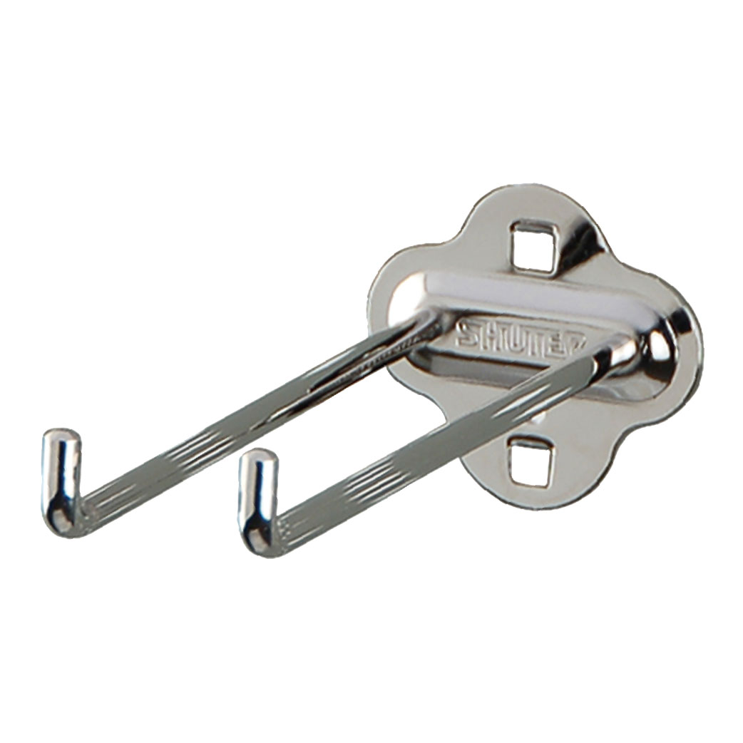 樹德 工作桌配件 直角雙掛鉤 HK-2115(10入/包) (工具車/辦公桌/電腦桌/書桌/寫字桌/五金/零件/工具)