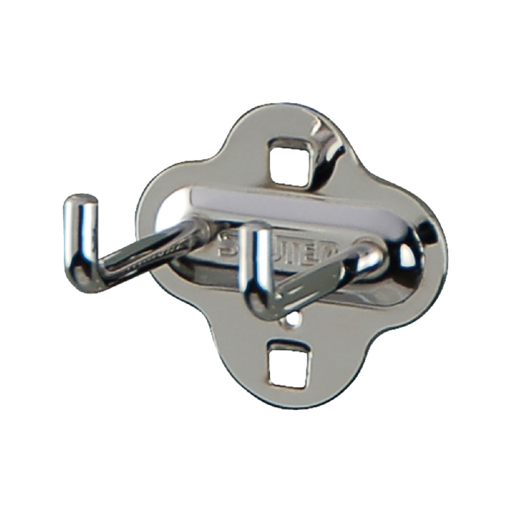 樹德 工作桌配件 直角雙掛鉤 HK-2105(10入/包) (工具車/辦公桌/電腦桌/書桌/寫字桌/五金/零件/工具)
