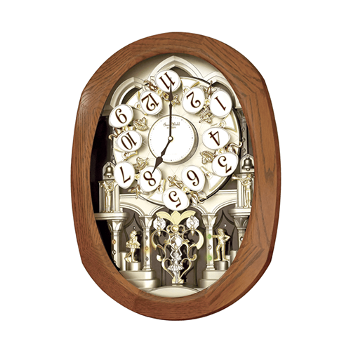 RHYTHM 麗聲 4MH810WD06 魔術動感鐘