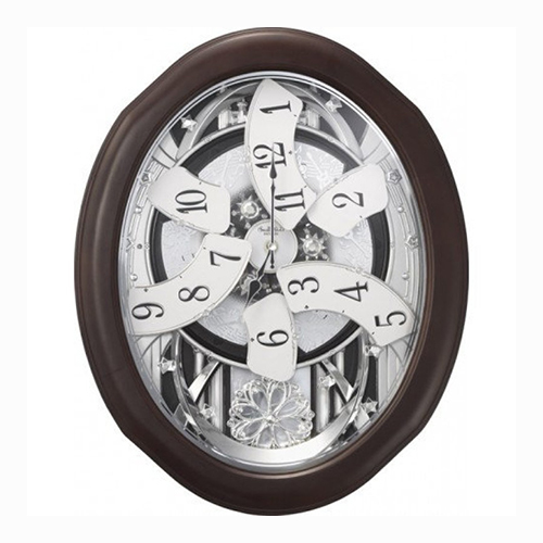 RHYTHM 麗聲 4MH869WD06 魔術動感鐘