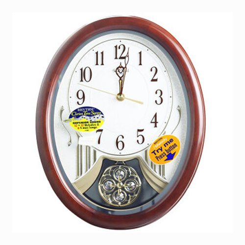 RHYTHM 麗聲 4MJ407WD06 魔術動感鐘