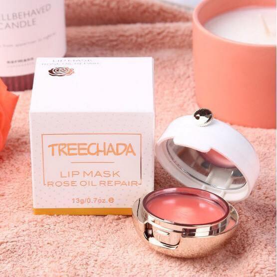 泰國 Treechada玫瑰精油唇膜13g