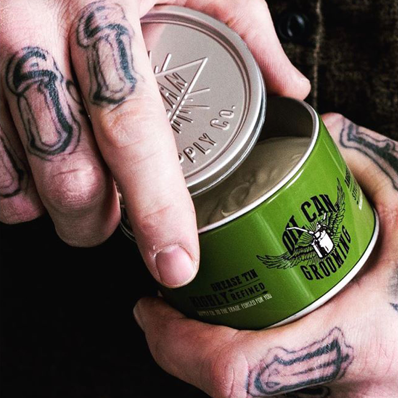 英國 Oil Can - 黑手 無重力髮泥（綠罐）