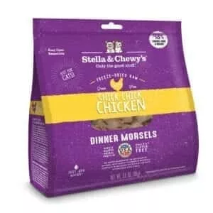 Stella & Chewy's CHICK, CHICK CHICKEN FREEZE-DRIED RAW DINNER MORSELS．3.5oz/8oz/18oz
