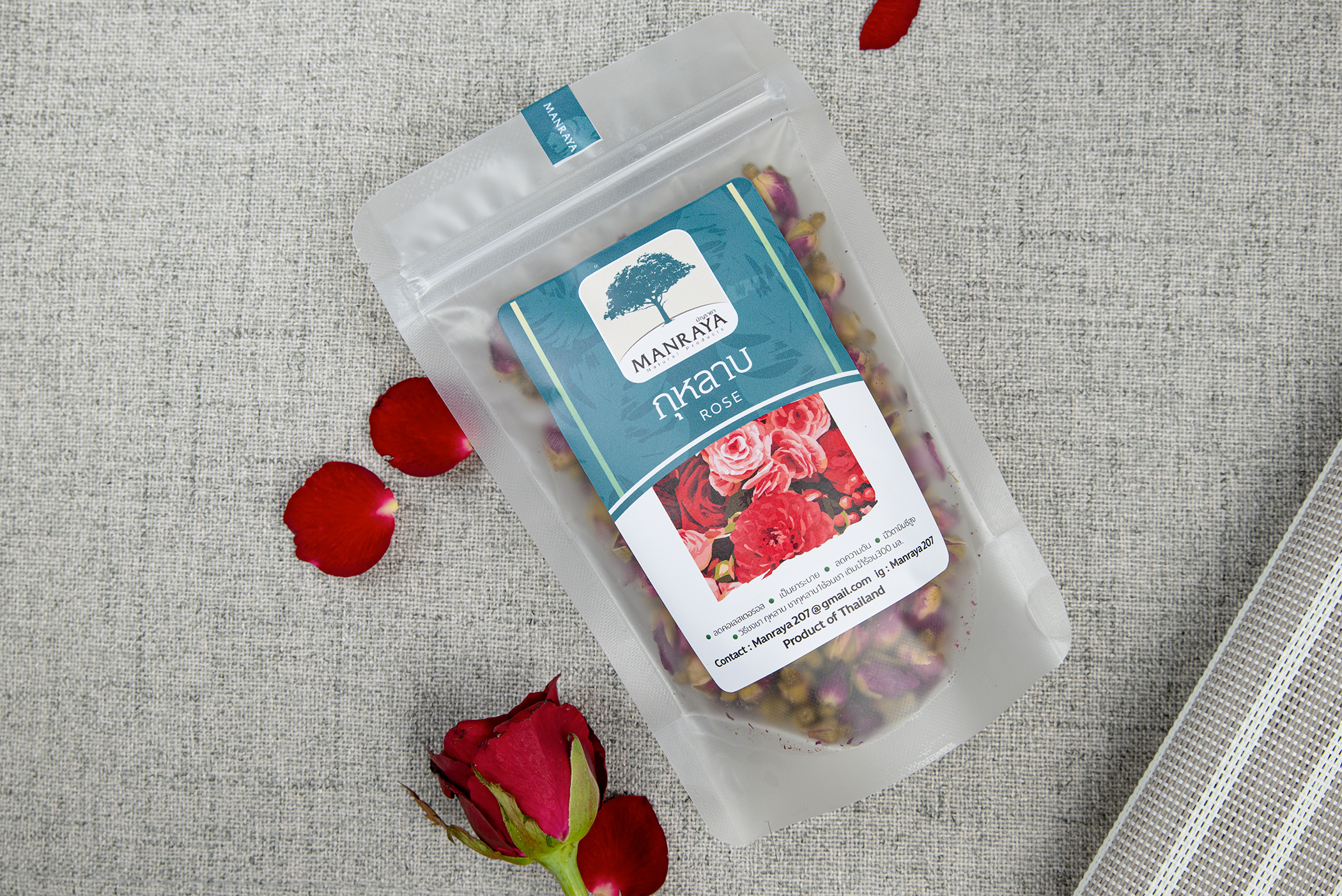 MANRAYA 泰國暹羅小玫瑰花茶 40g