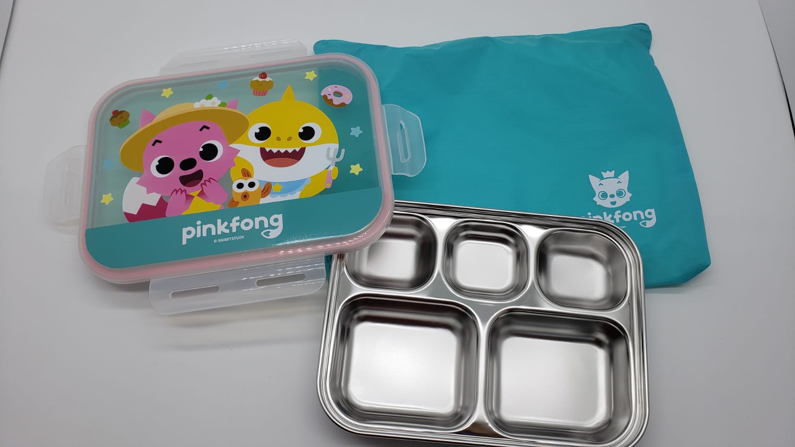 Baby Shark x Pinkfong 不銹鋼餐盒/食物盒 (兩款選擇)