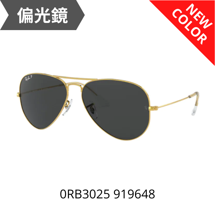 AVIATOR LARGE METAL LEGEND GOLD RB3025 919648 太陽眼鏡