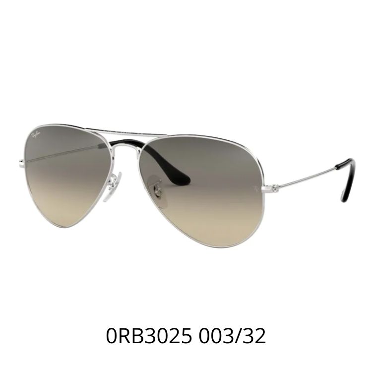 AVIATOR LARGE METAL SILVER RB3025 003/32 太陽眼鏡