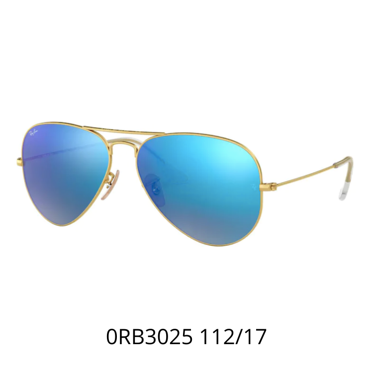 AVIATOR LARGE METAL MATTE GOLD RB3025 112/17 太陽眼鏡