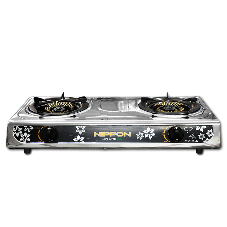NIPPON NGS215S STAINLESS STEEL GAS STOVE