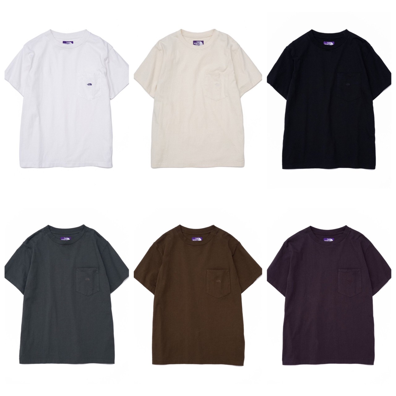 The North Face Made by nanamica 紫標 口袋 短袖