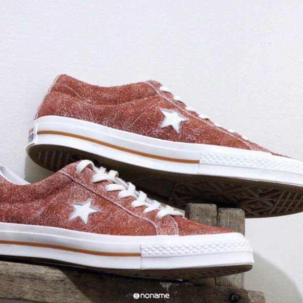 CONVERSE One Star OX 復古 街頭 工業風格 板鞋 雪花棕