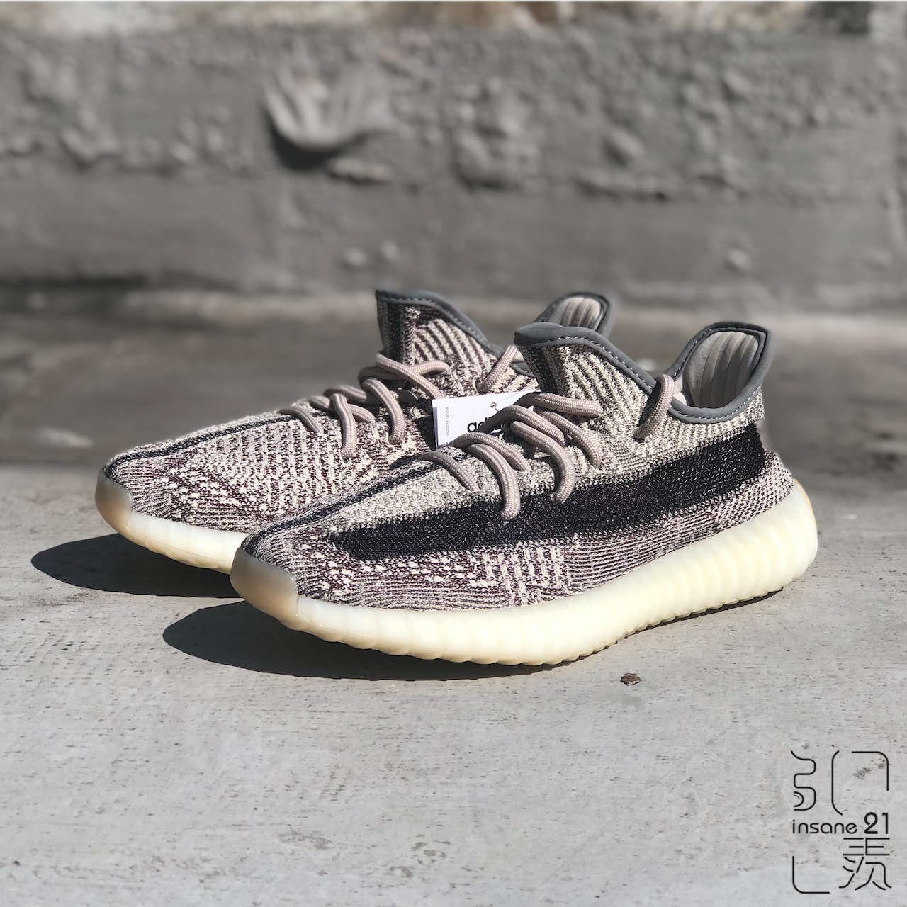 ADIDAS YEEZY BOOST 350 V2 ZYON 灰黑FZ1267