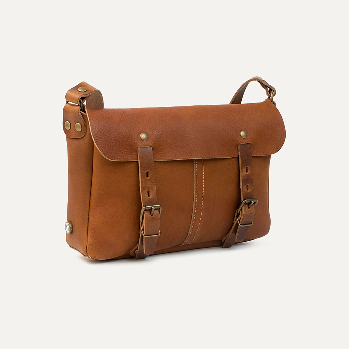 bleu de chauffe | Leo 皮革公事包可側背（駝、咖啡、棕黃、黑）