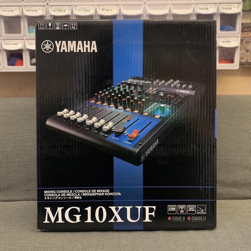 YAMAHA MG10XUF MIXER 音量推桿版本混音器