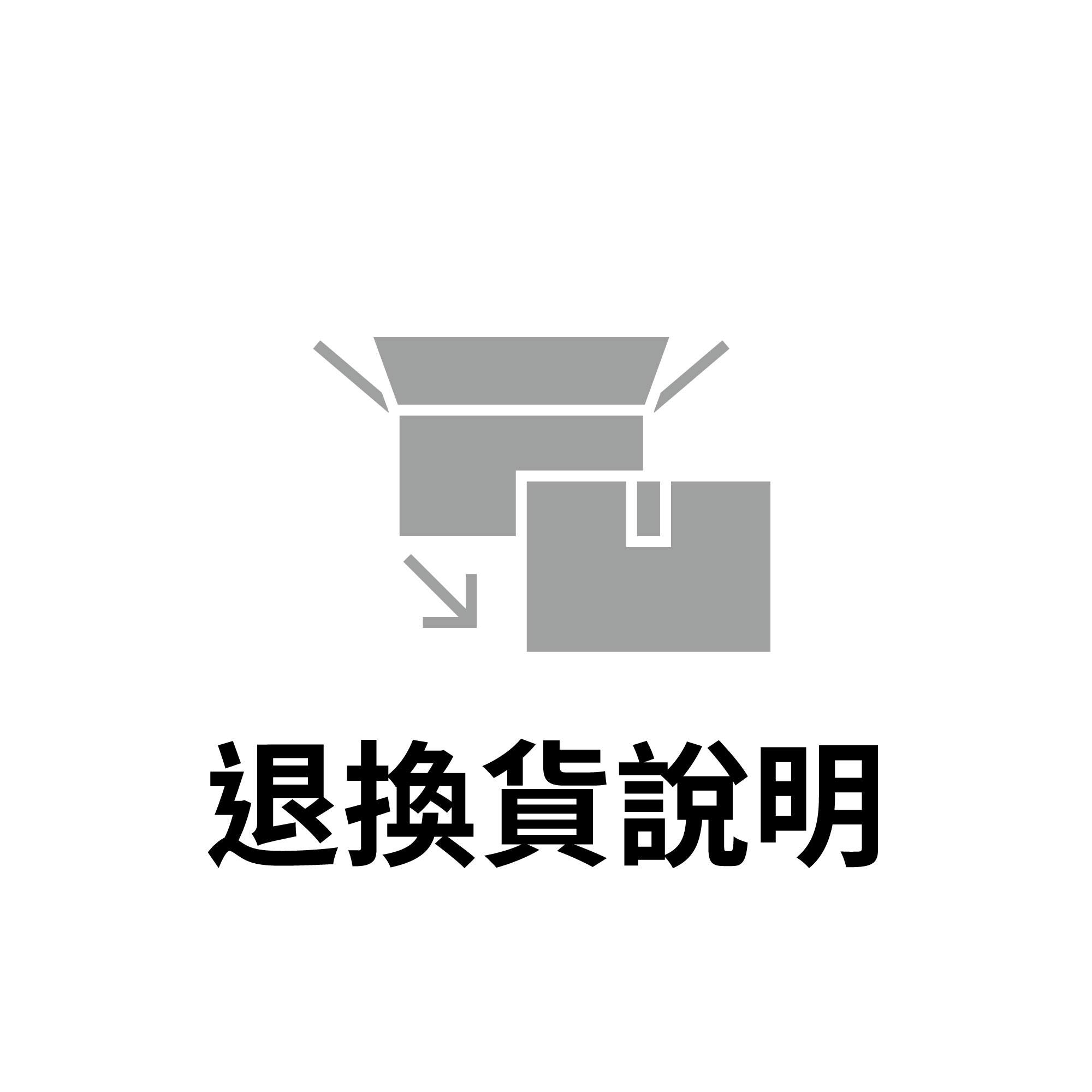 退換貨說明