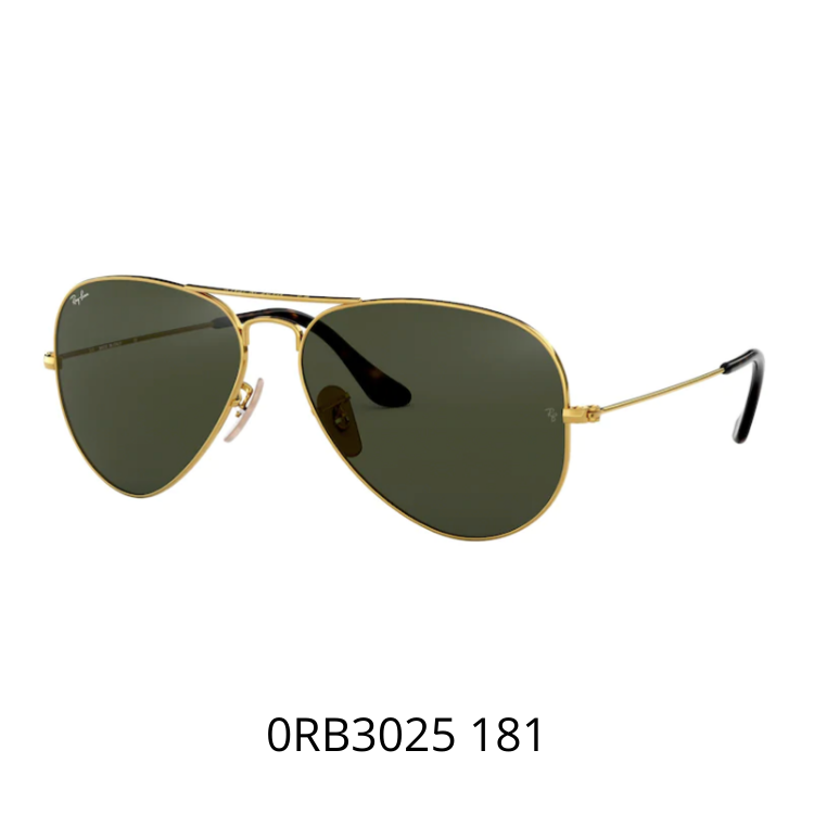 AVIATOR LARGE METAL GOLD RB3025 181太陽眼鏡