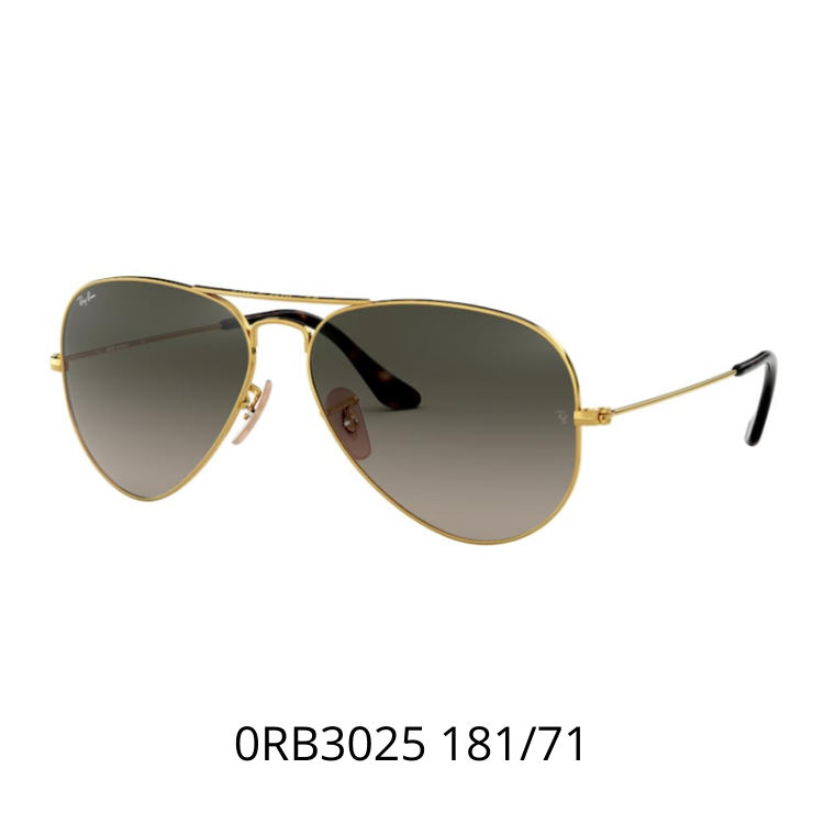AVIATOR LARGE METAL GOLD RB3025 181/71太陽眼鏡