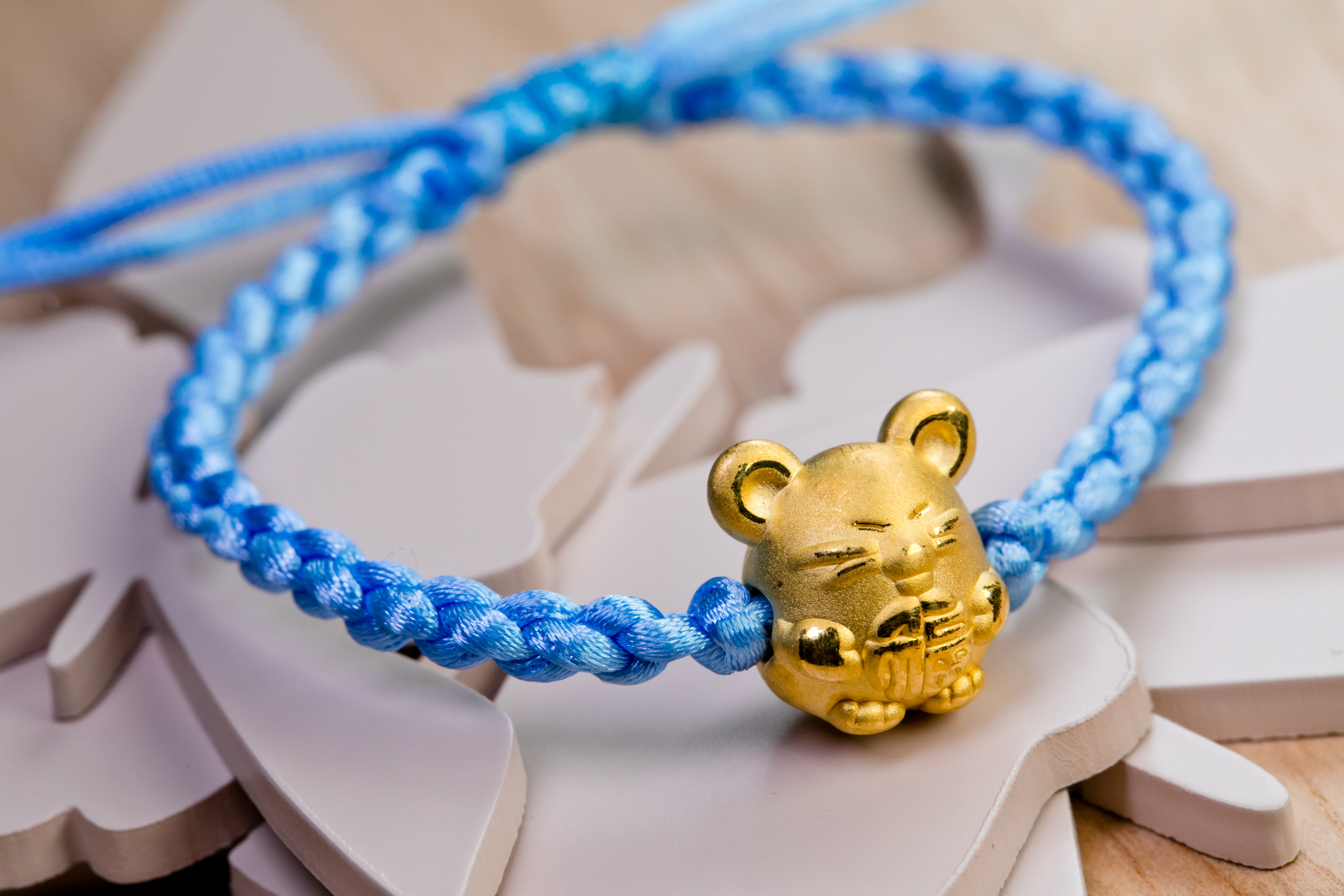 鼠年千足金手繩