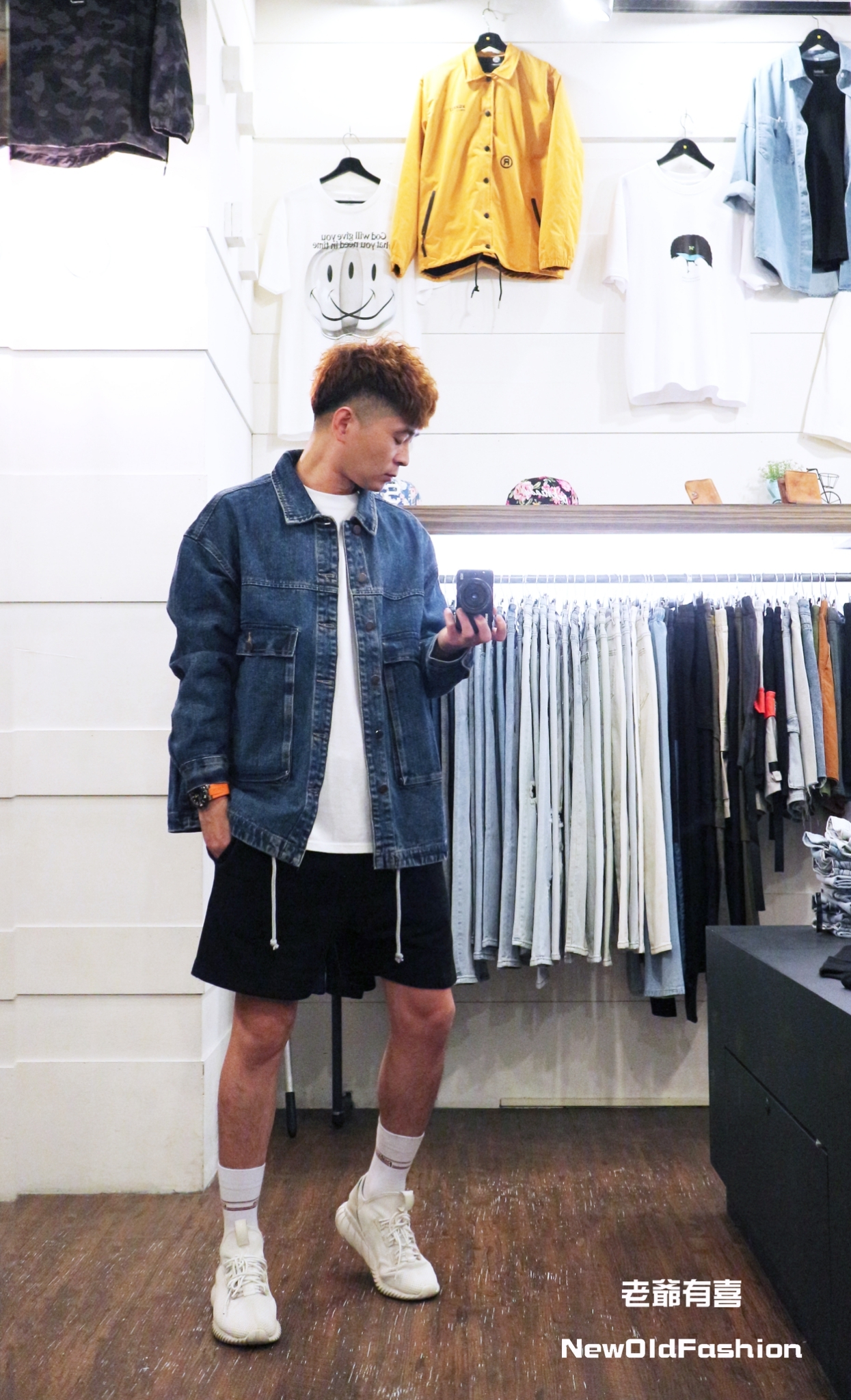 『新品上市』重磅藍標雙口袋牛仔外套(NOF2009PL206)