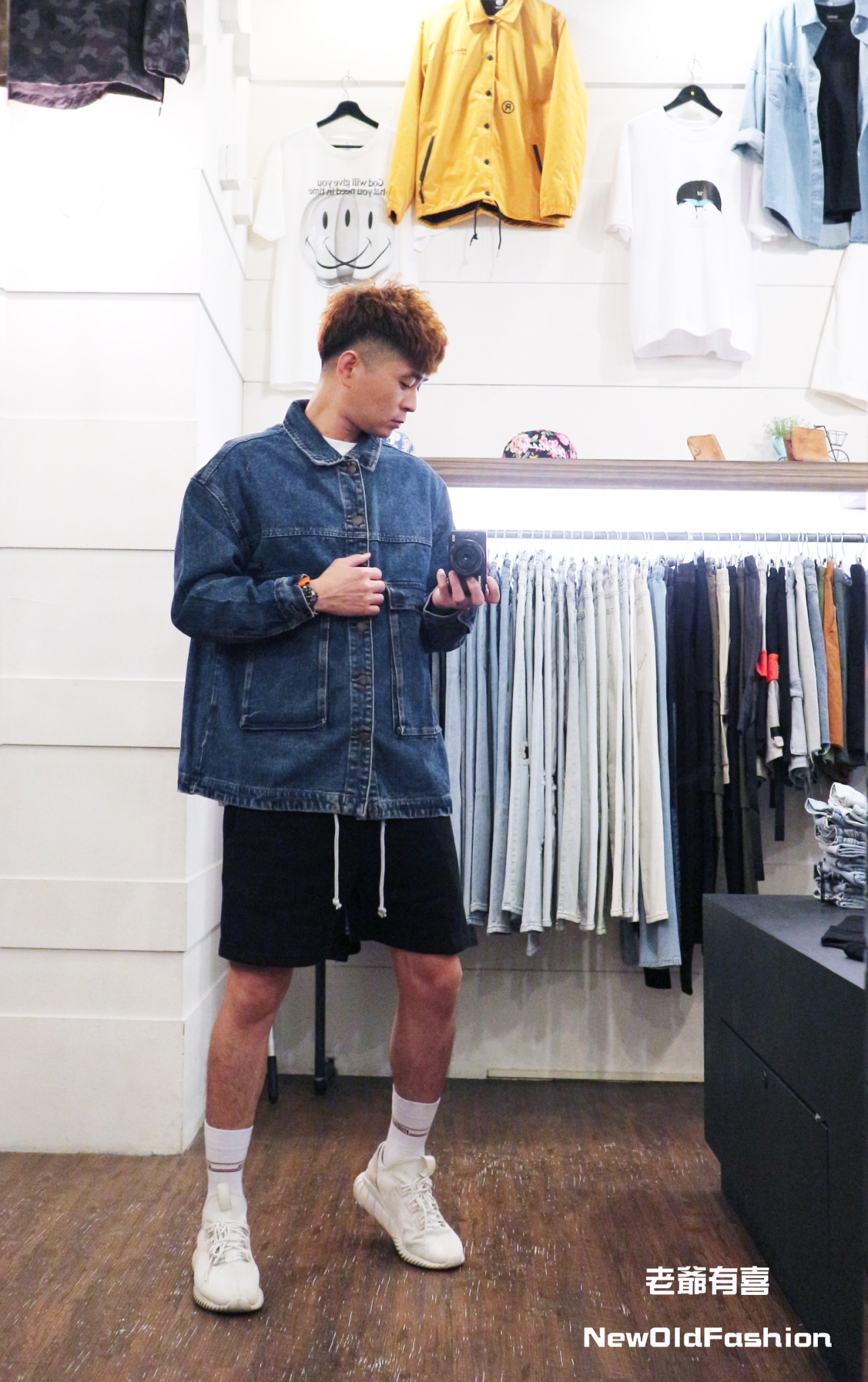 『新品上市』重磅藍標雙口袋牛仔外套(NOF2009PL206)