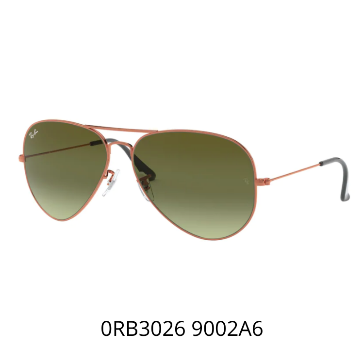 AVIATOR LARGE METAL II SHINY MEDIUM BRONZE RB3026 9002A6太陽眼鏡