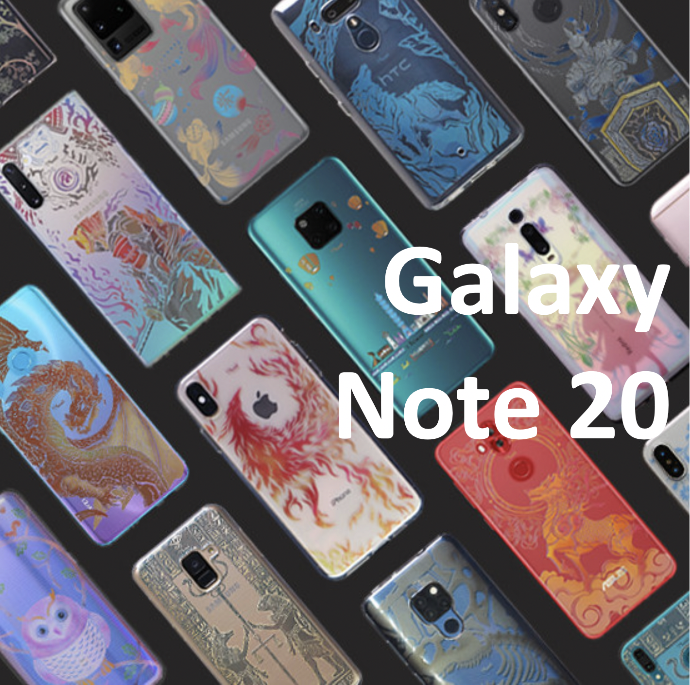 <Galaxy Note 20> 彩雕保護殼