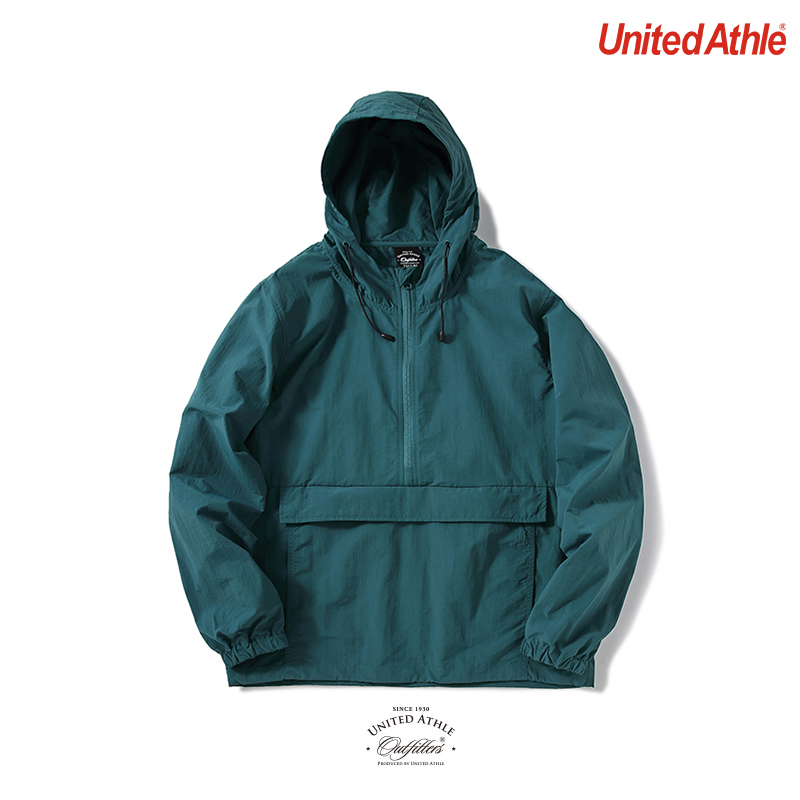日本授權 United Athle 7211-01 棉花狀尼龍 連帽防風上衣