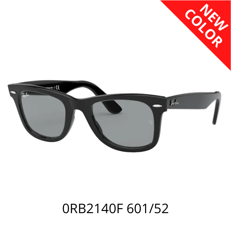 WAYFARER SHINY BLACK RB2140F 601/52太陽眼鏡