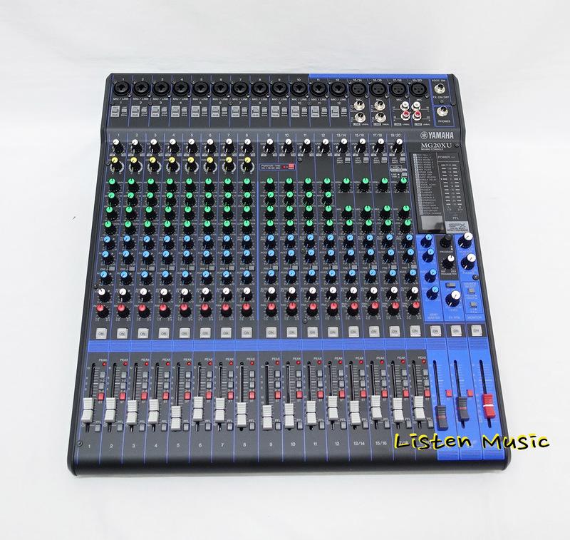 YAMAHA MG20XU 類比混音器混音機Mixer