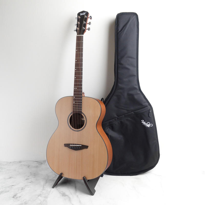 Veelah VOSM 桃花心木 雲杉 合板 OM桶 40吋 木吉他【附原廠琴袋】