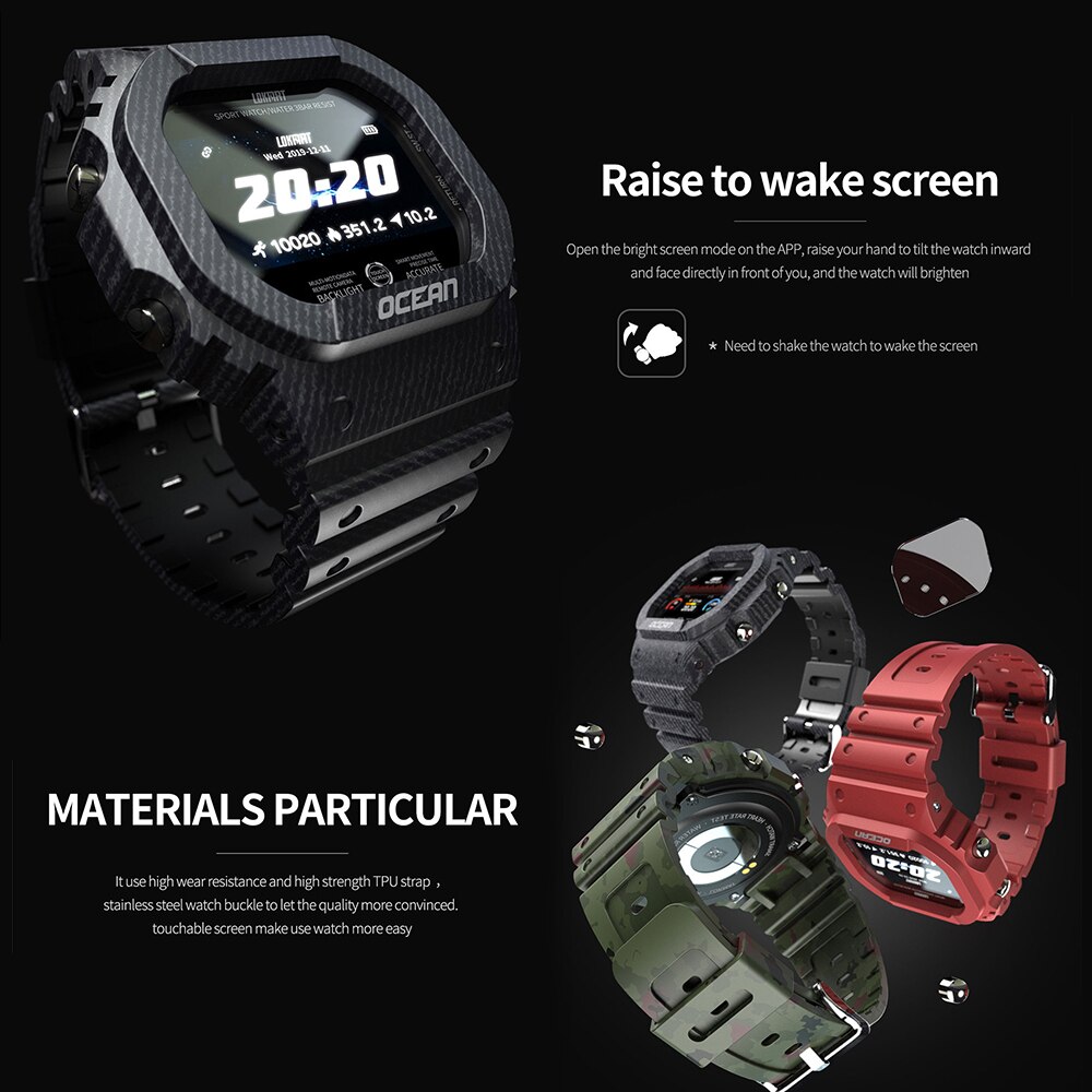 Sw8 Ocean Full Touch Screen Smart Watch With Fitness