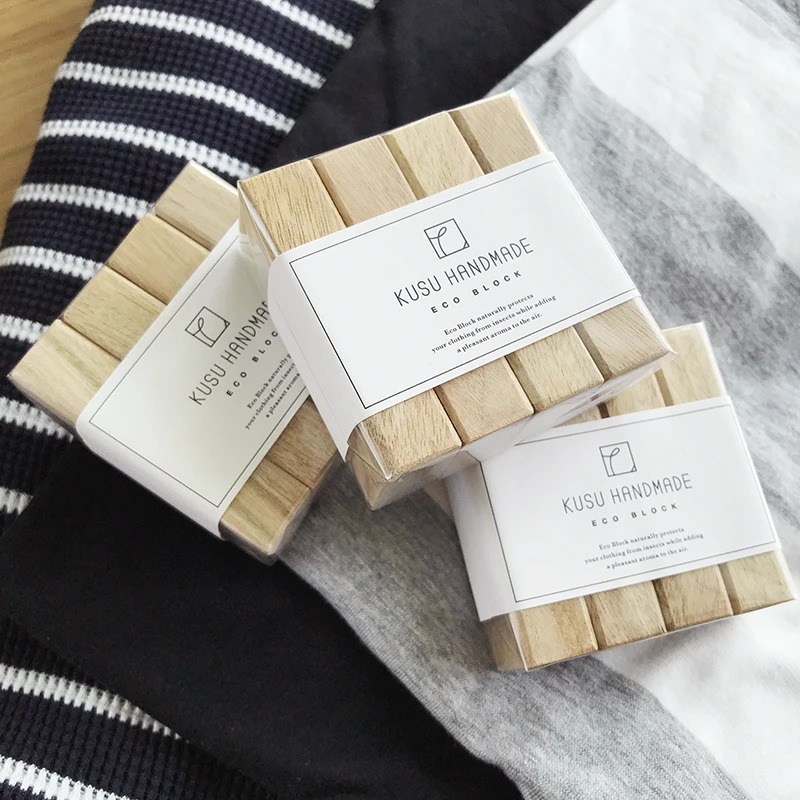 日本製 九州 KUSU Handmade 樟木條│ 防蟲🐛防濕防霉│一年四季都用得