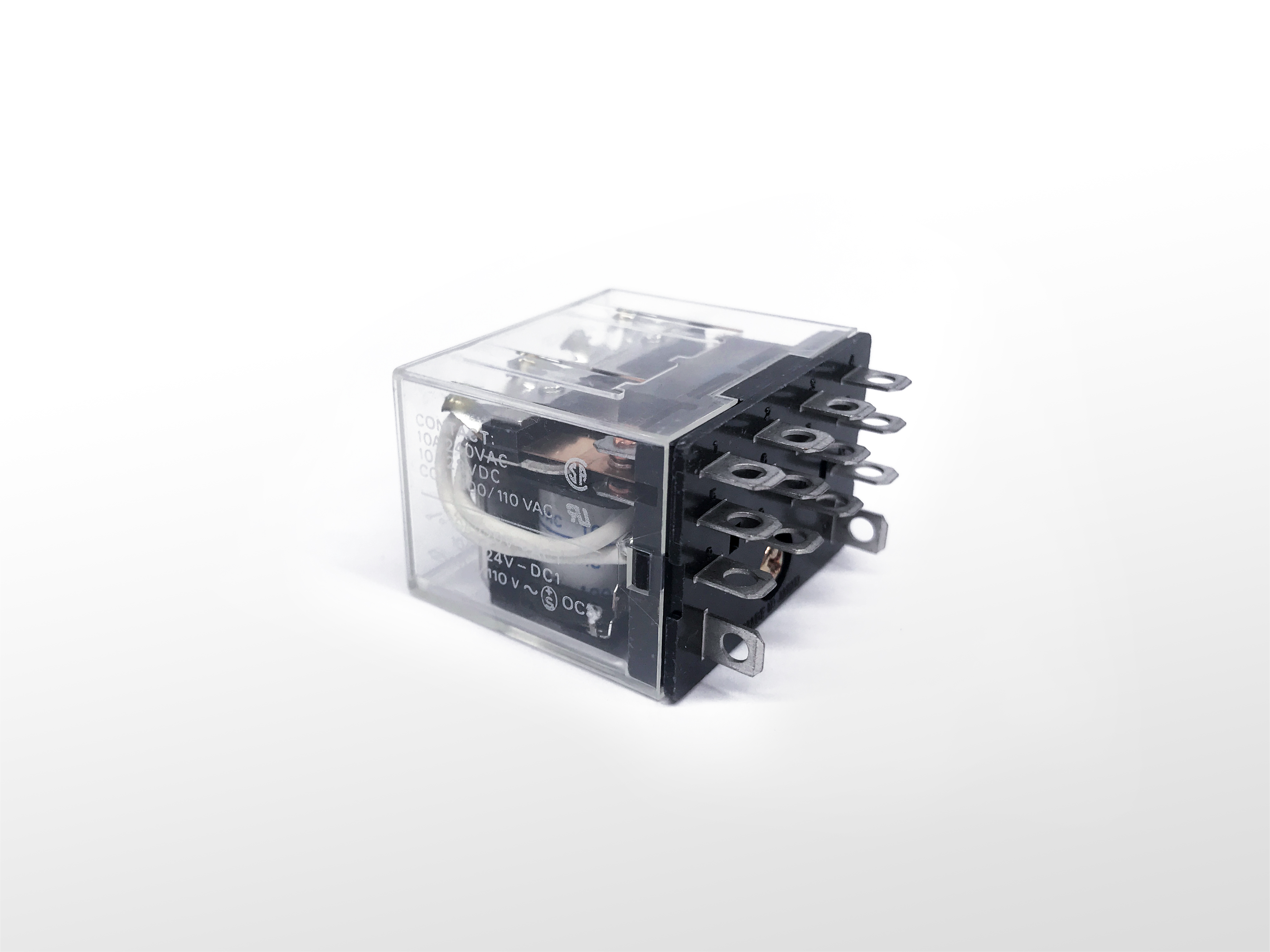 OMRON 日製AC110V_4P/耐電流繼電器(無座) LY4N1