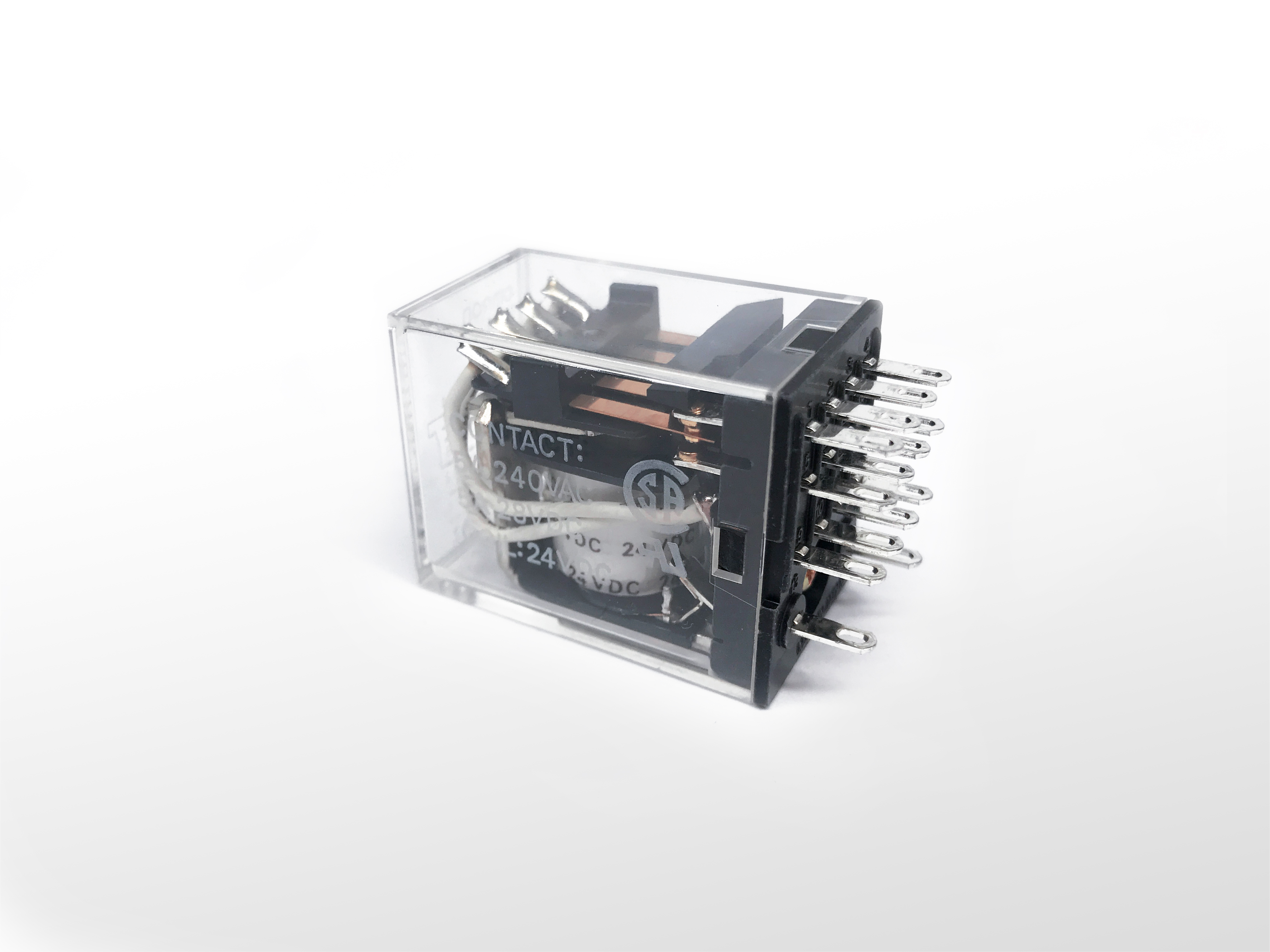OMRON 日製DC24V_4P繼電器(無座) MY4-D24