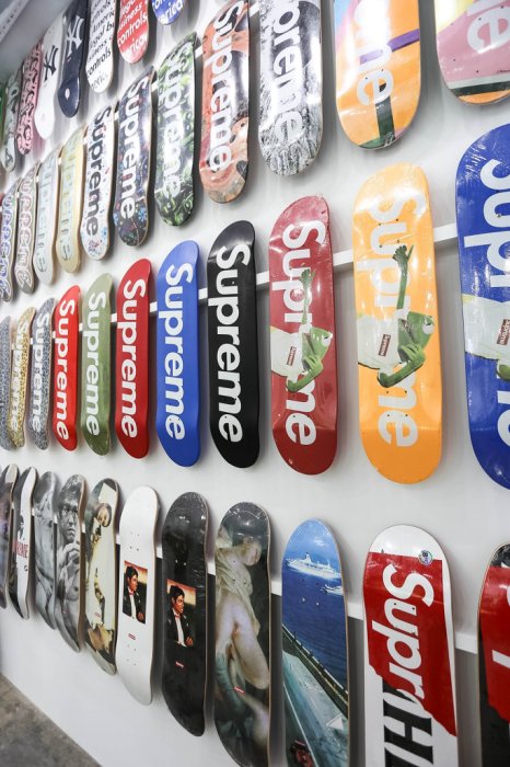 【車庫服飾】SUPREME OG LOGO DECKS SKATEBOARD 2007 三色一組 經典收藏滑板