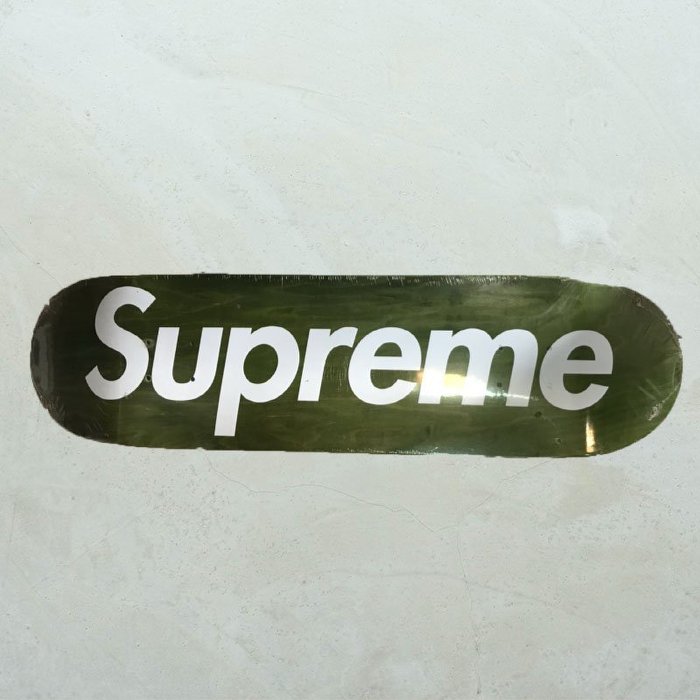 【車庫服飾】SUPREME STAINED LOGO DECKS SKATEBOARD 2008 經典收藏滑板