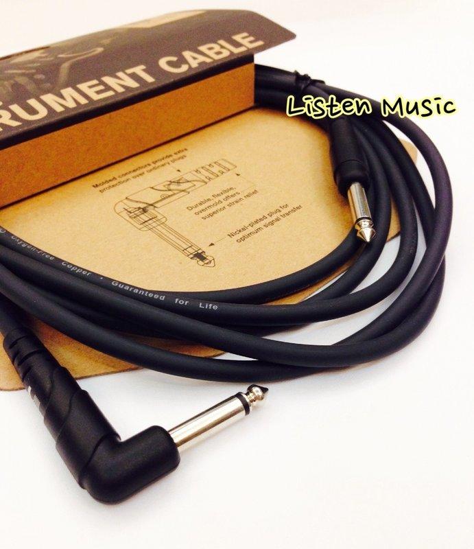 D'Addario Planet Waves Classic 系列 CGTRA L頭導線【10呎20呎可選】