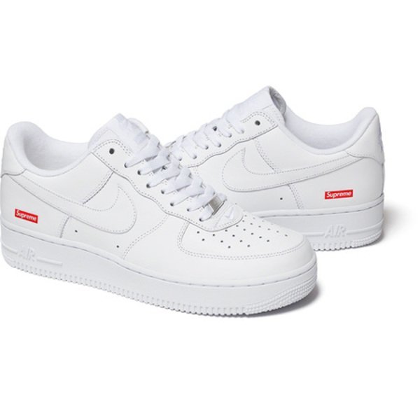 『代購商品』2025SS SUPREME NIKE AIR FORCE 1 LOW 白色 BOX LOGO 可換鞋帶 鞋子 現貨