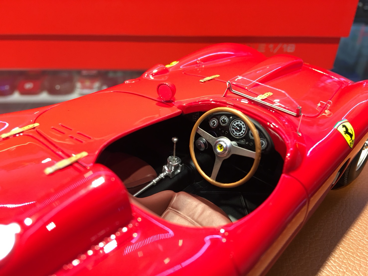 BBR BBRC1818ST Ferrari 290 MM 1956 Red 1/18 (Resin)