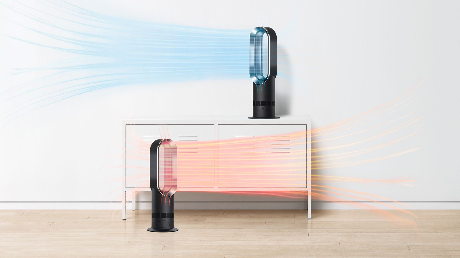 Dyson AM09 Hot + Cool 風扇暖風機(兩色選擇)（獨立發貨）香港行貨| 冬