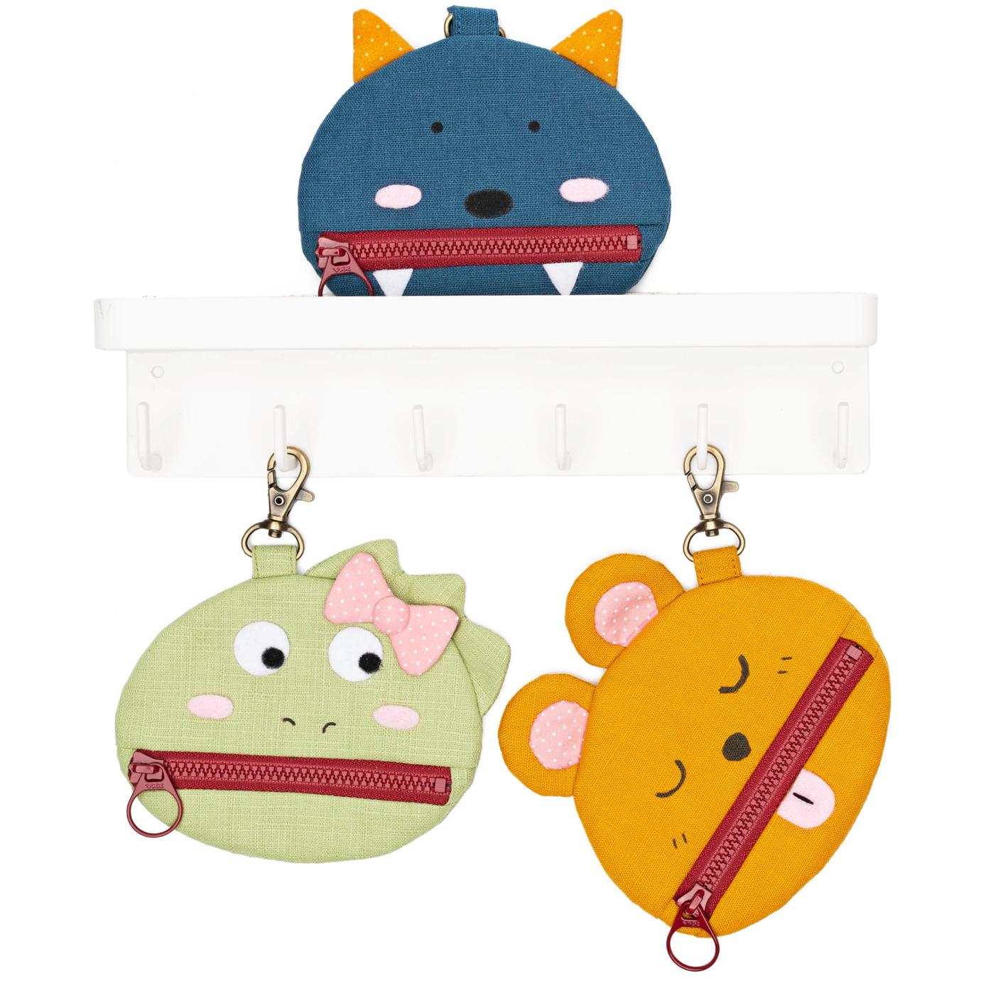 大嘴巴可愛零錢包(材料包)/個